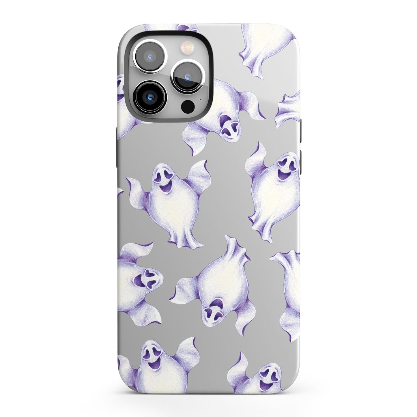 Ghost Halloween iPhone 13 Pro Max Full Wrap 3D Tough Case