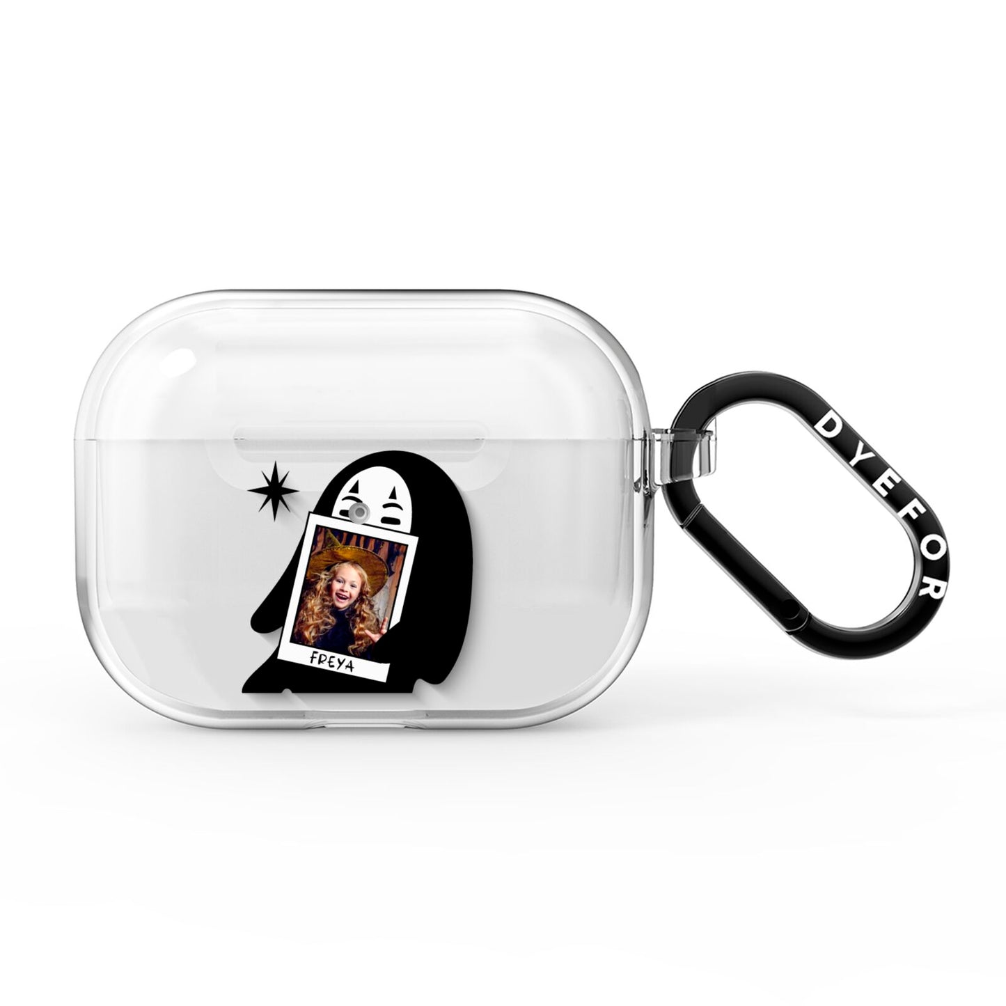 Ghostly Halloween Photo AirPods Pro Clear Case