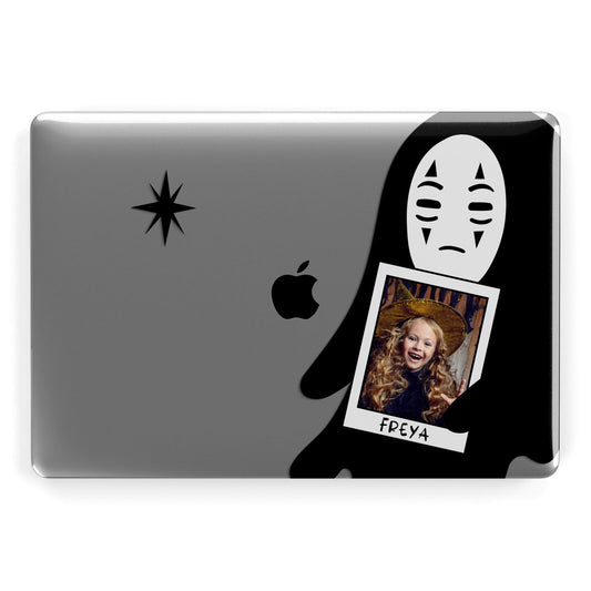 Ghostly Halloween Photo Apple MacBook Case
