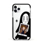 Ghostly Halloween Photo Apple iPhone 11 Pro in Silver with Black Impact Case