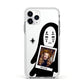 Ghostly Halloween Photo Apple iPhone 11 Pro in Silver with White Impact Case