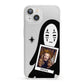 Ghostly Halloween Photo iPhone 13 Clear Bumper Case