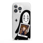 Ghostly Halloween Photo iPhone 13 Pro Clear Bumper Case