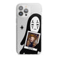 Ghostly Halloween Photo iPhone 13 Pro Max TPU Impact Case with White Edges
