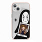 Ghostly Halloween Photo iPhone 13 TPU Impact Case with Pink Edges