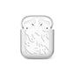 Ghosts with Transparent Background AirPods Case