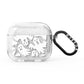 Ghosts with Transparent Background AirPods Glitter Case 3rd Gen