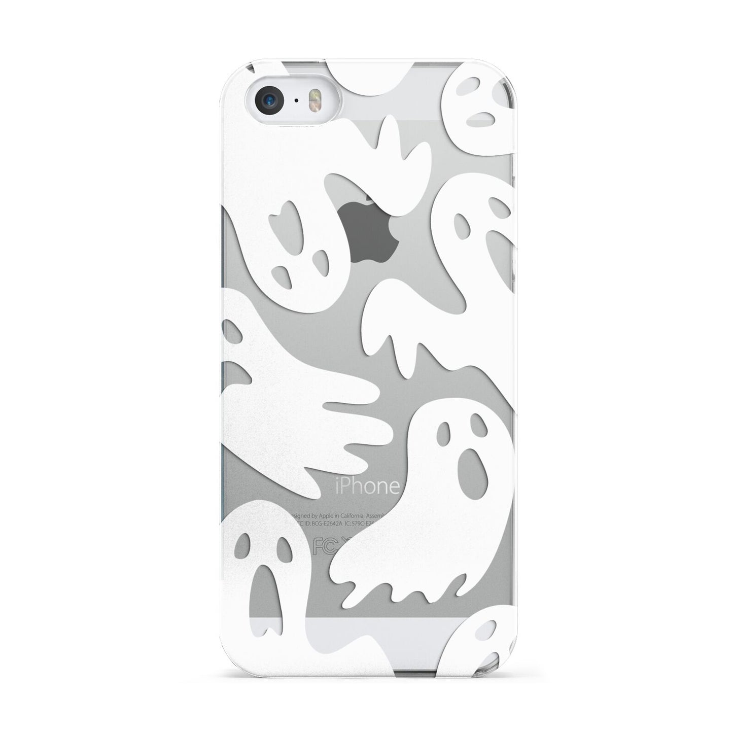 Ghosts with Transparent Background Apple iPhone 5 Case