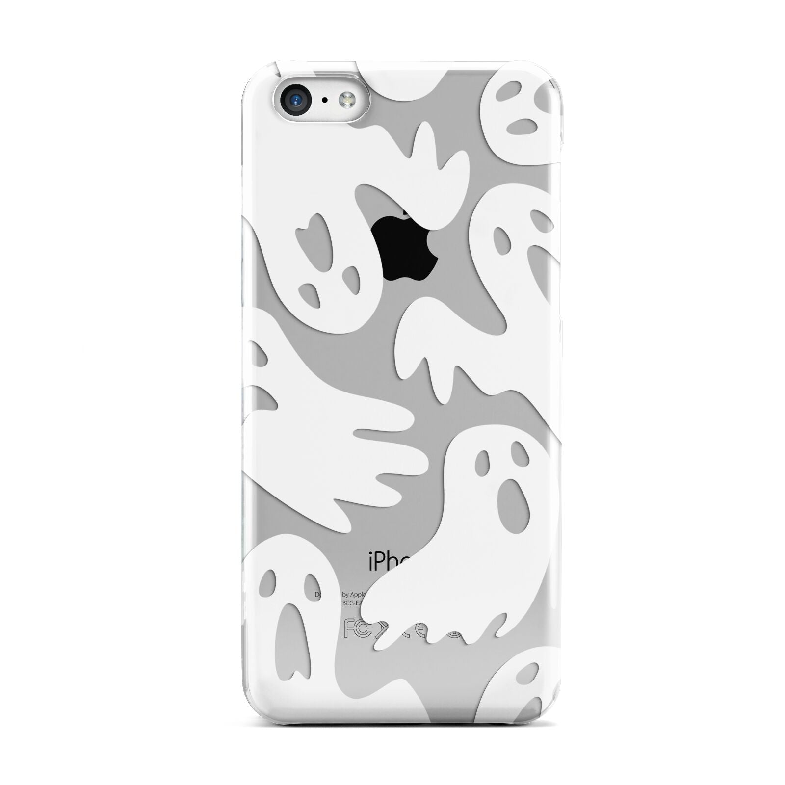 Ghosts with Transparent Background Apple iPhone 5c Case