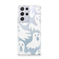 Ghosts with Transparent Background Samsung S21 Ultra Case