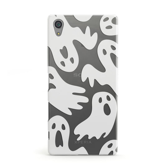 Ghosts with Transparent Background Sony Xperia Case