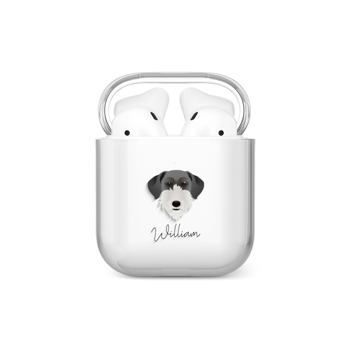 Giant Schnauzer Personalised AirPods Case