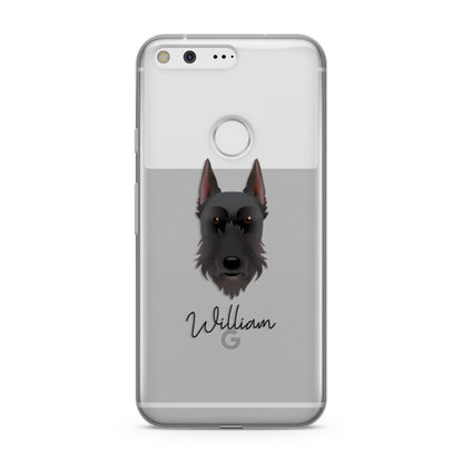 Giant Schnauzer Personalised Google Pixel Case