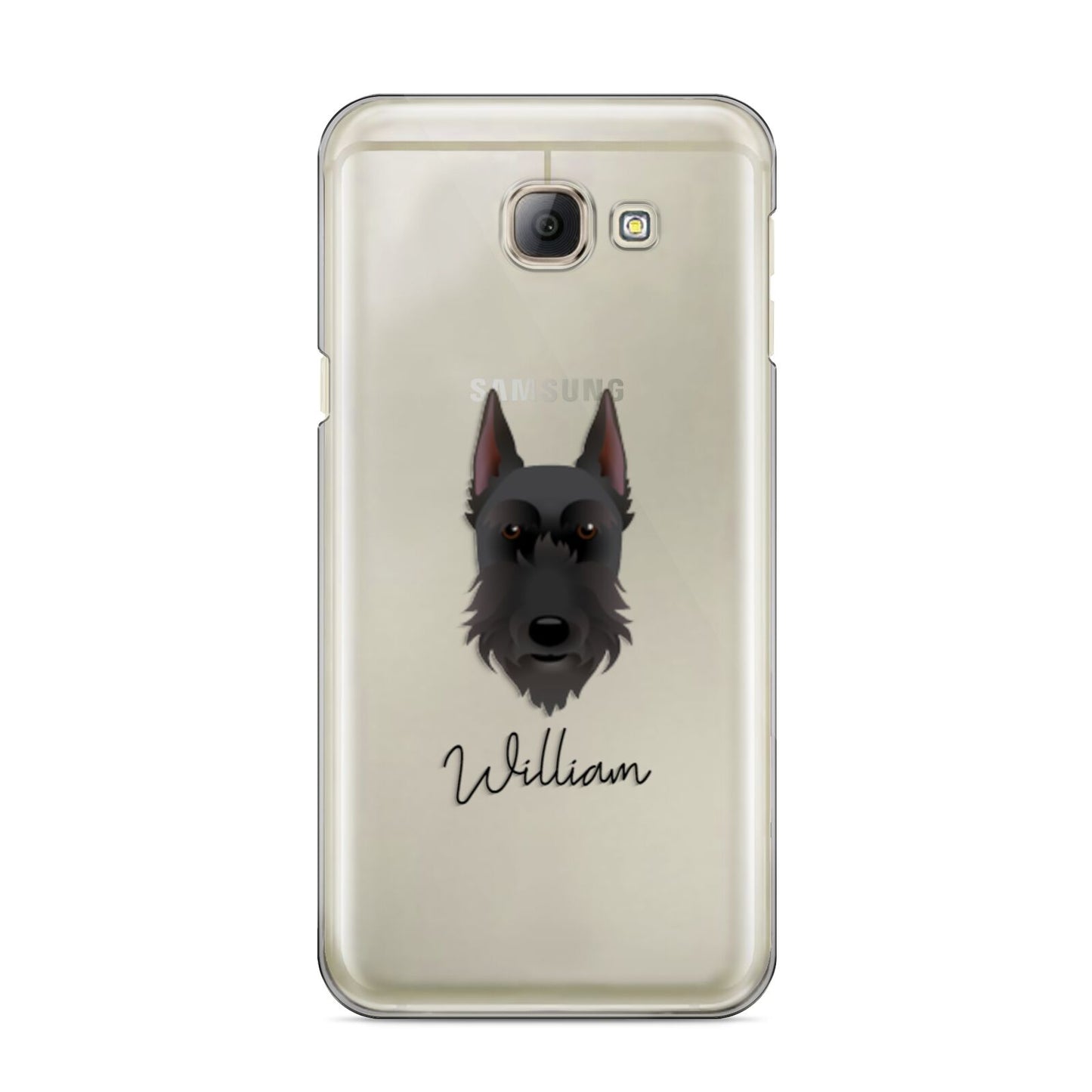 Giant Schnauzer Personalised Samsung Galaxy A8 2016 Case