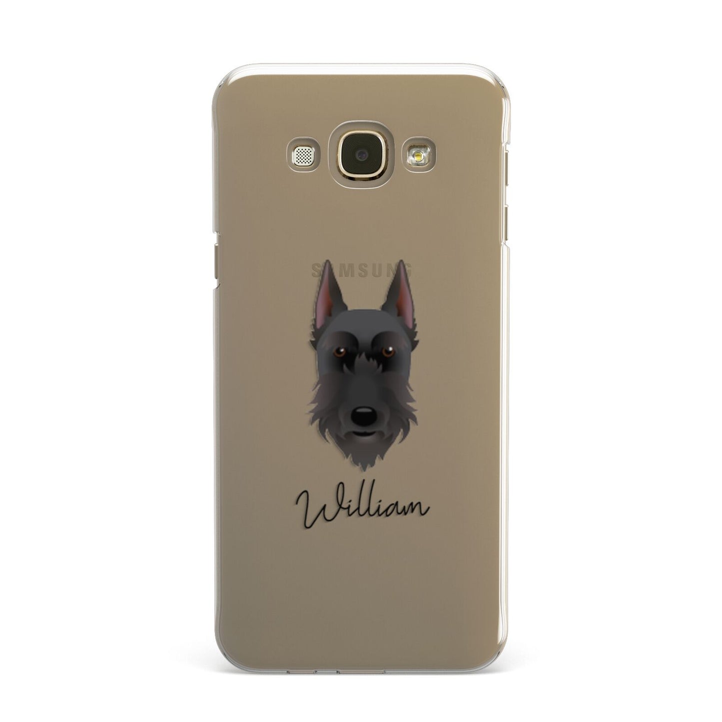 Giant Schnauzer Personalised Samsung Galaxy A8 Case