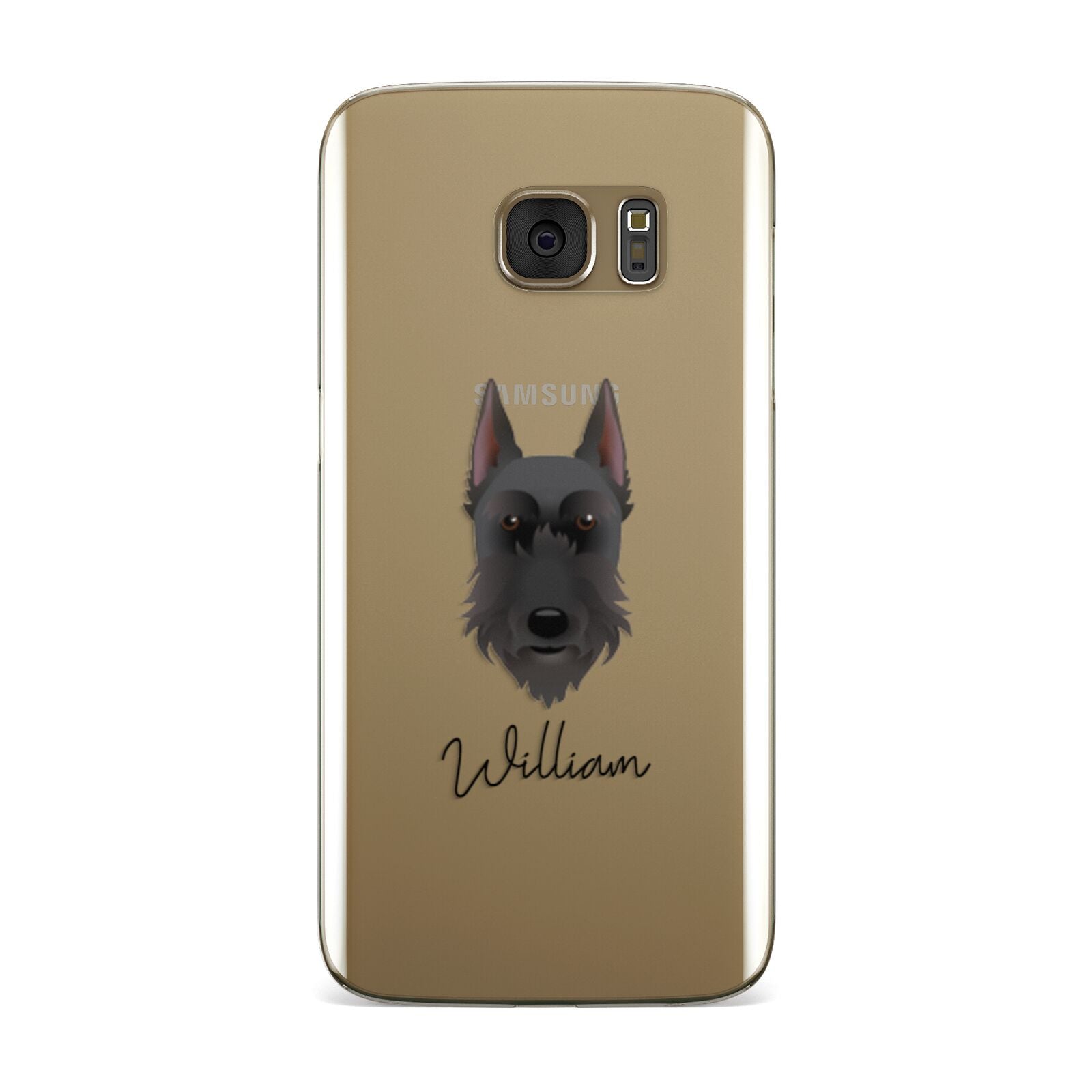 Giant Schnauzer Personalised Samsung Galaxy Case