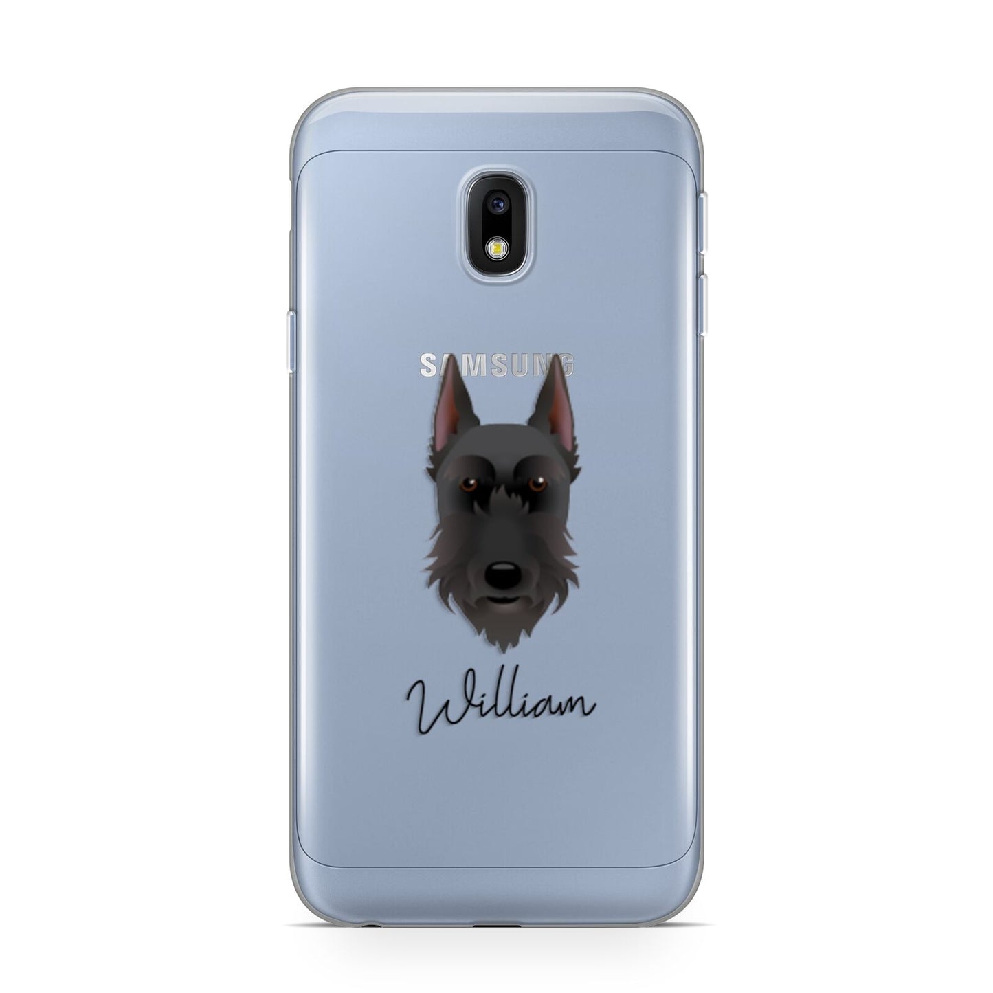 Giant Schnauzer Personalised Samsung Galaxy J3 2017 Case