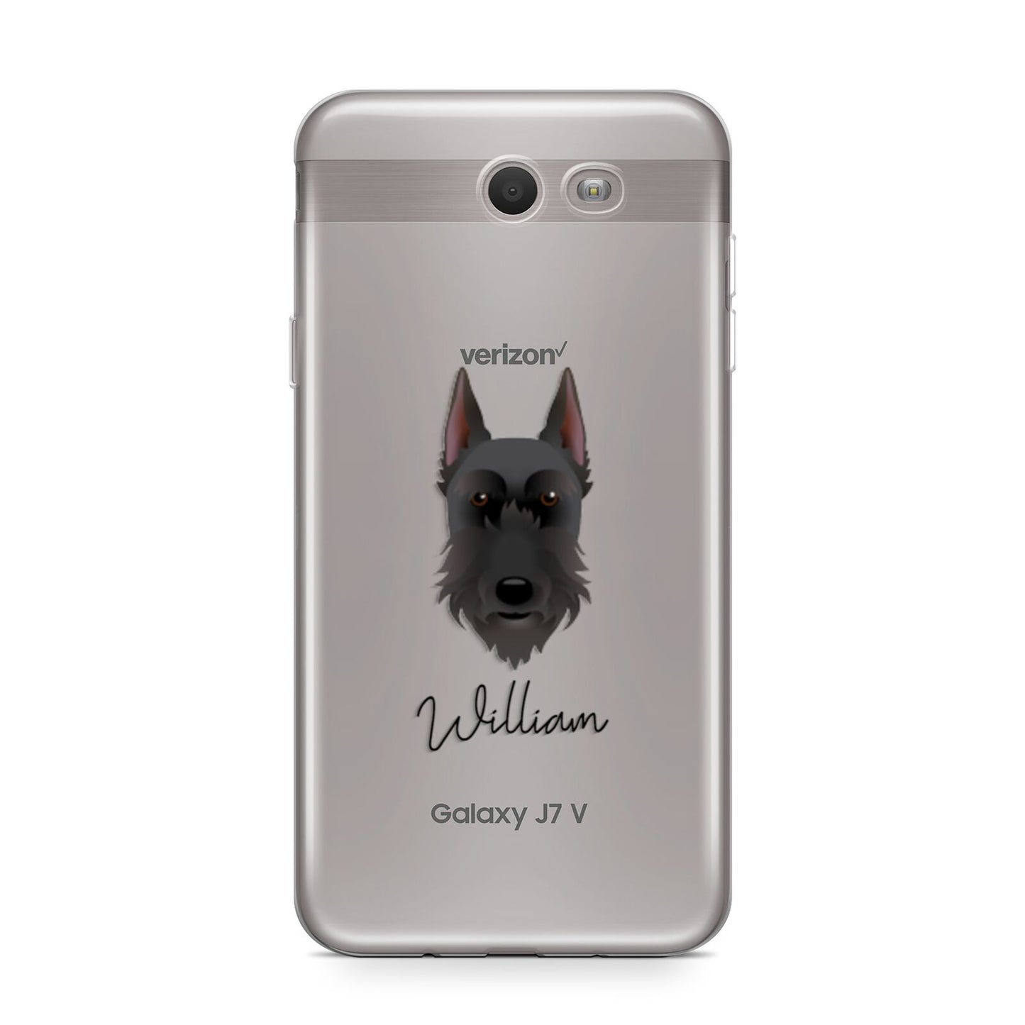 Giant Schnauzer Personalised Samsung Galaxy J7 2017 Case