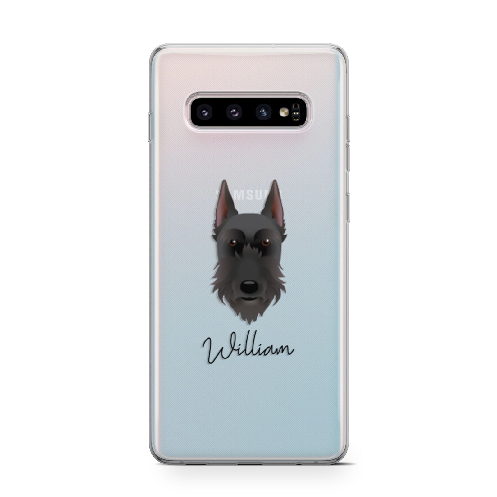 Giant Schnauzer Personalised Samsung Galaxy S10 Case