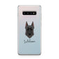 Giant Schnauzer Personalised Samsung Galaxy S10 Plus Case