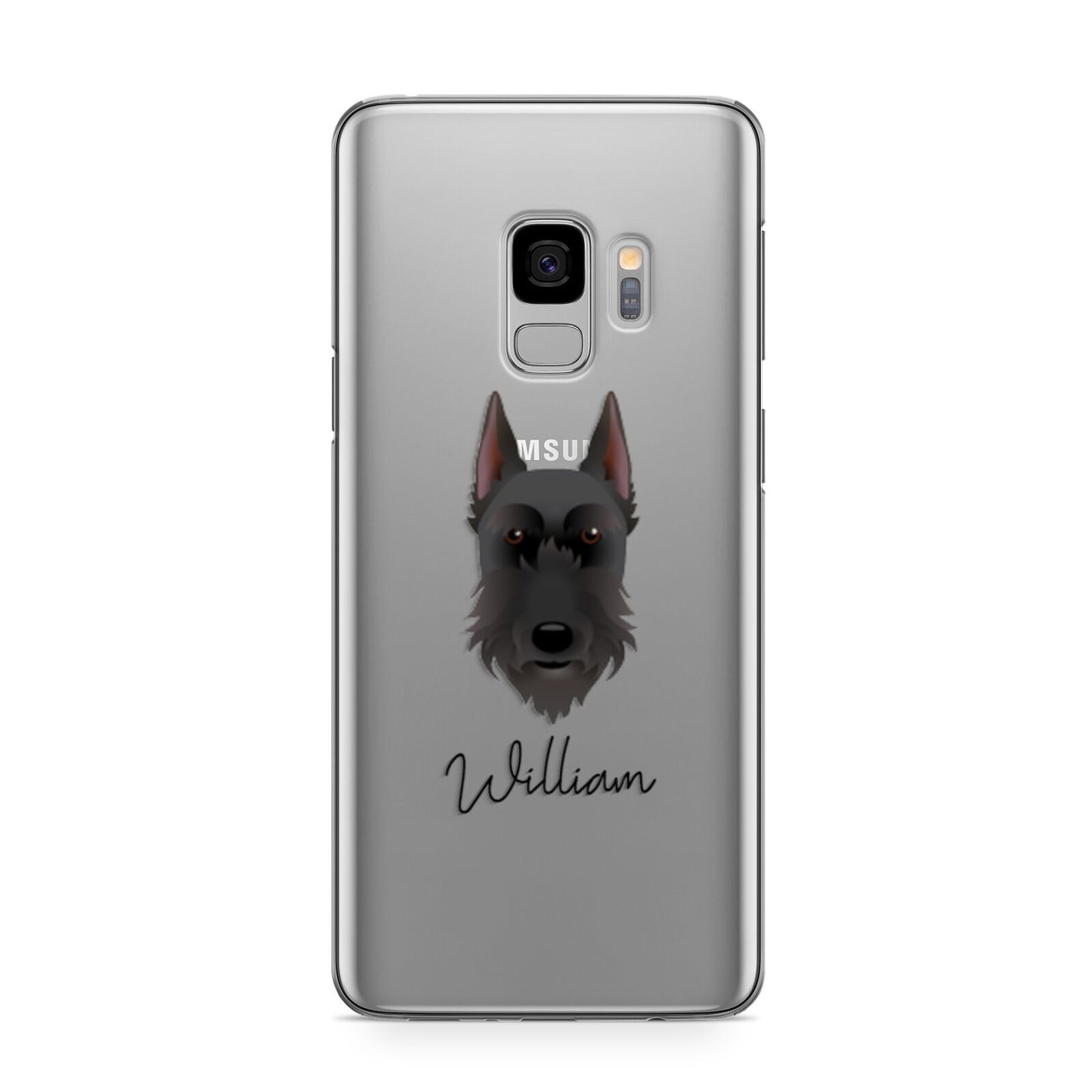 Giant Schnauzer Personalised Samsung Galaxy S9 Case