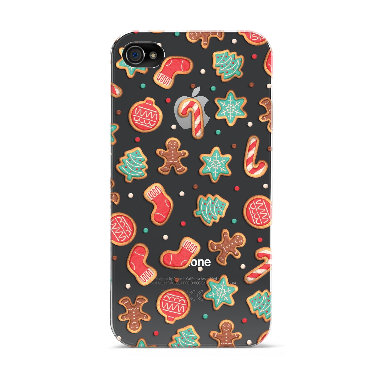 Gingerbread Christmas Apple iPhone 4s Case