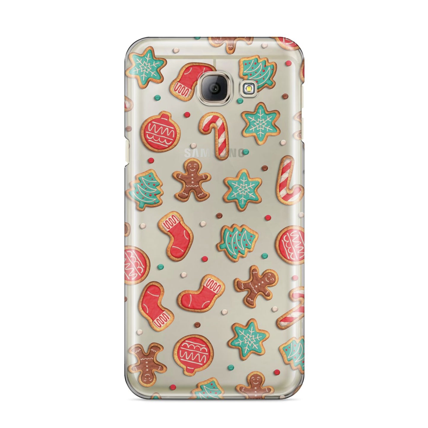 Gingerbread Christmas Samsung Galaxy A8 2016 Case