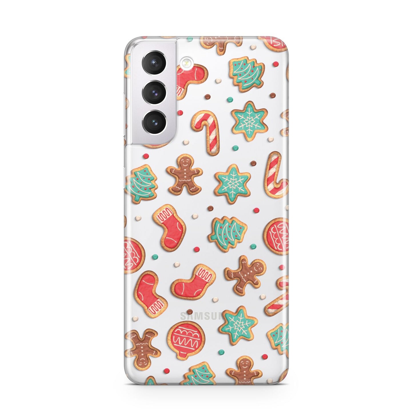 Gingerbread Christmas Samsung S21 Case
