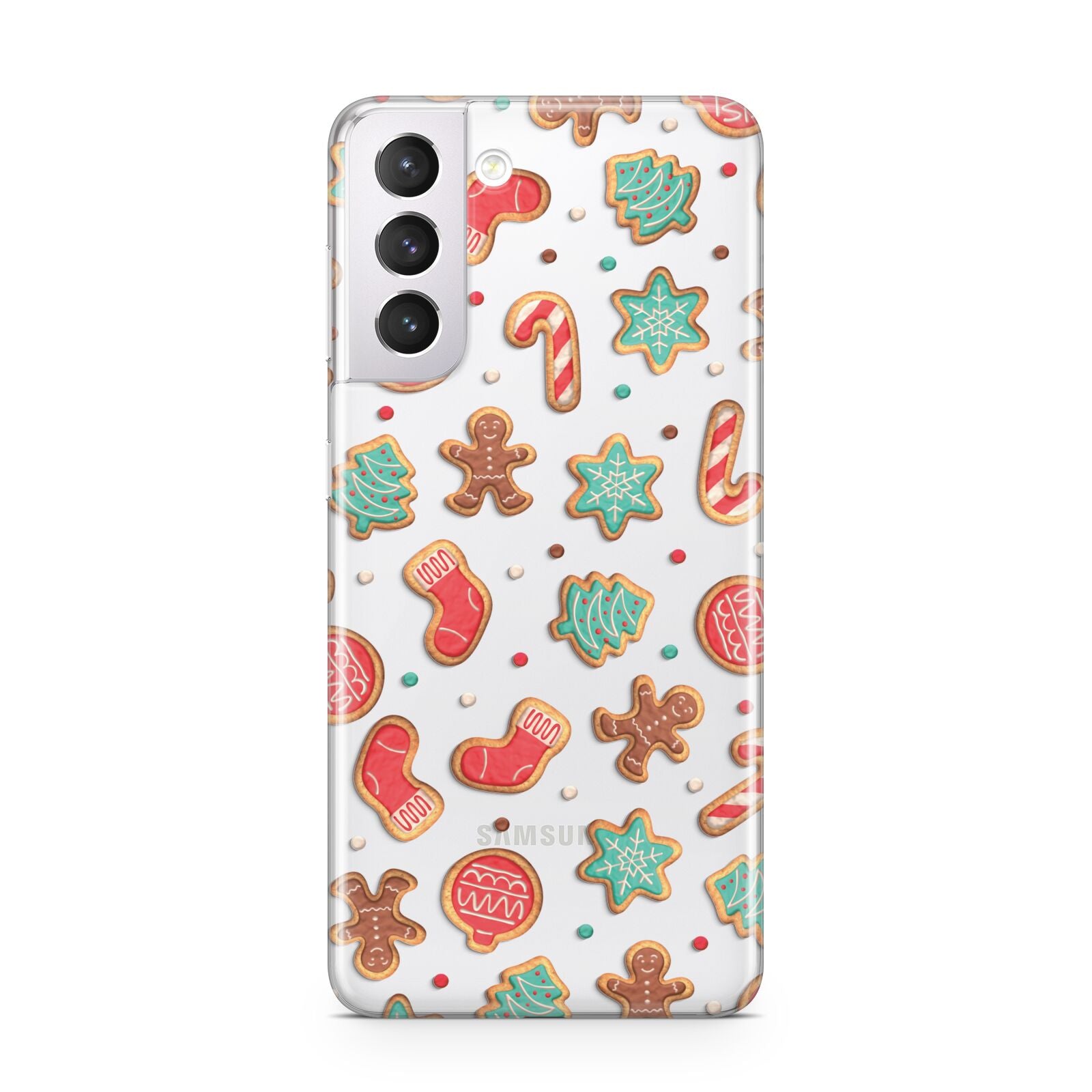 Gingerbread Christmas Samsung S21 Case