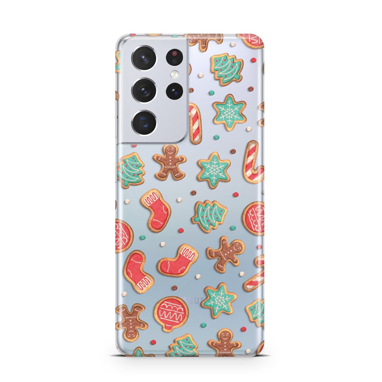 Gingerbread Christmas Samsung S21 Ultra Case