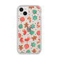 Gingerbread Christmas iPhone 14 Plus Clear Tough Case Starlight