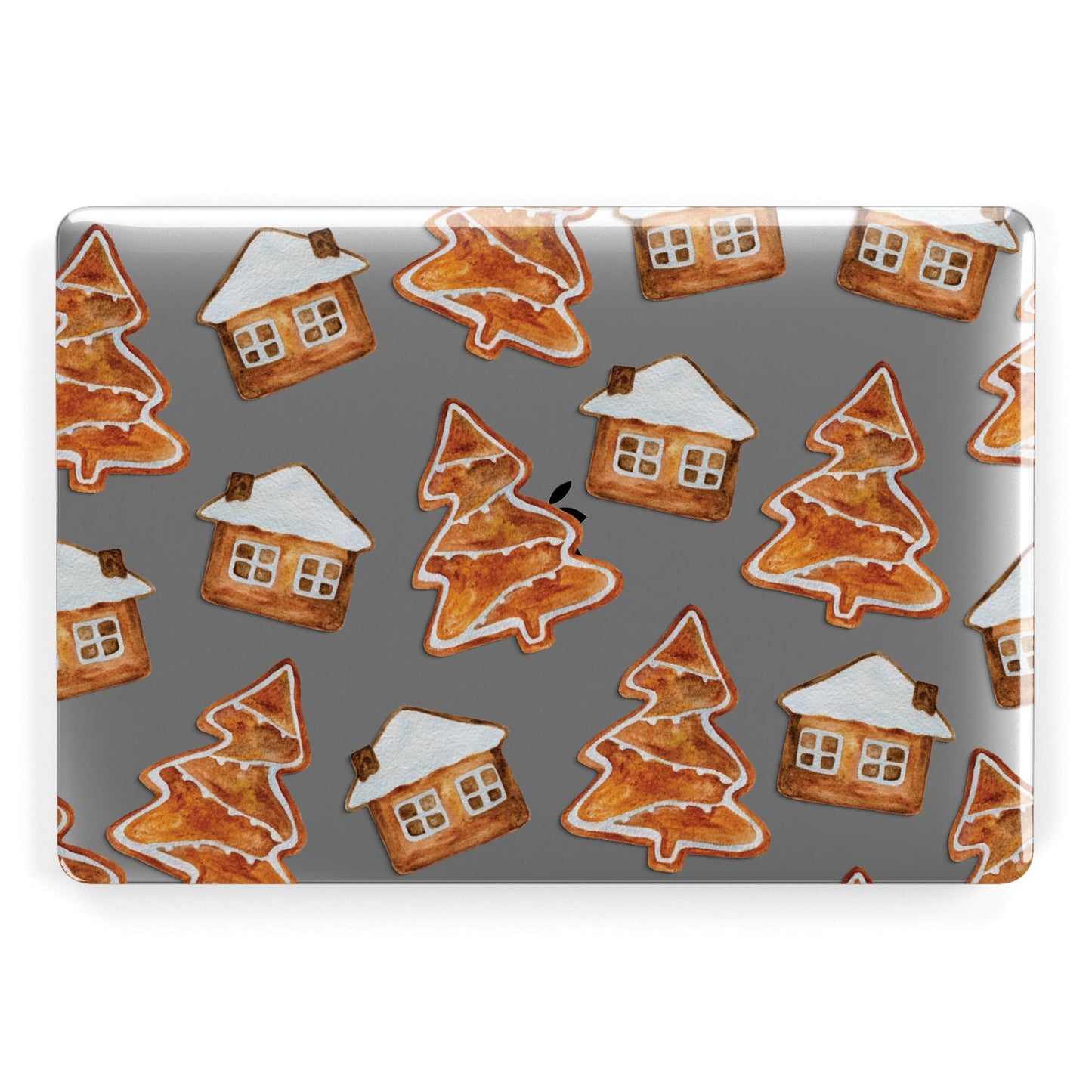 Gingerbread House Tree Apple MacBook Case
