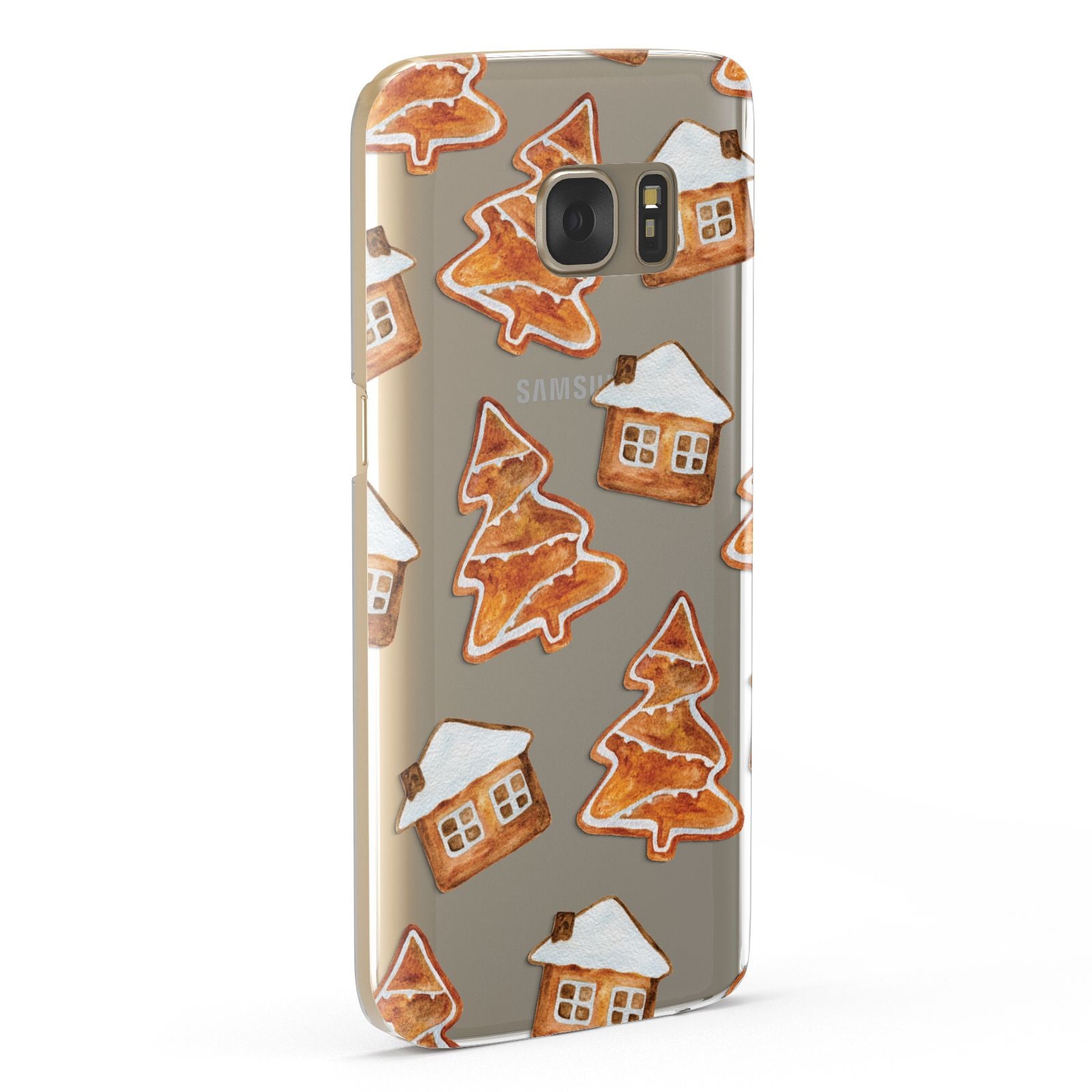 Gingerbread House Tree Samsung Galaxy Case Fourty Five Degrees