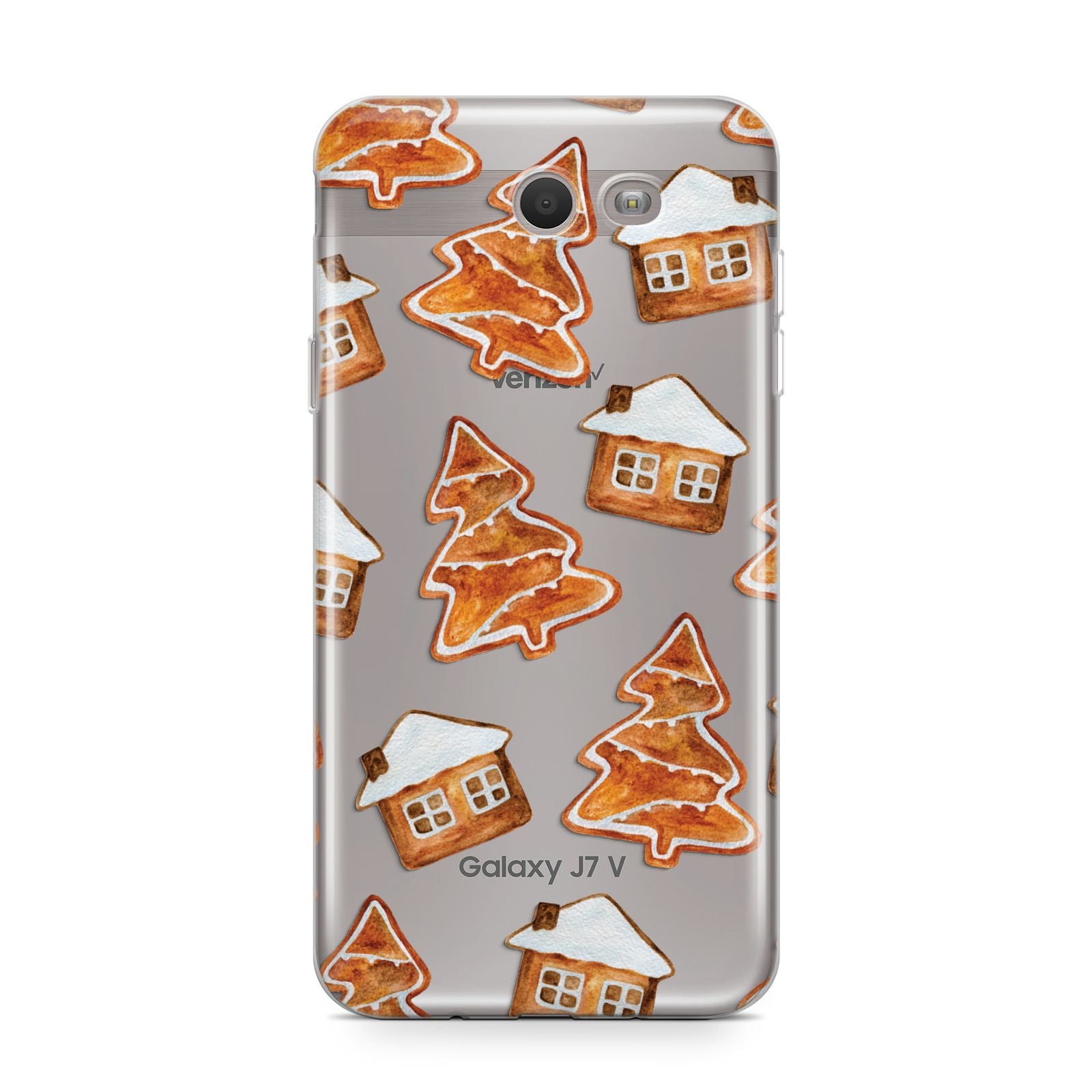 Gingerbread House Tree Samsung Galaxy J7 2017 Case