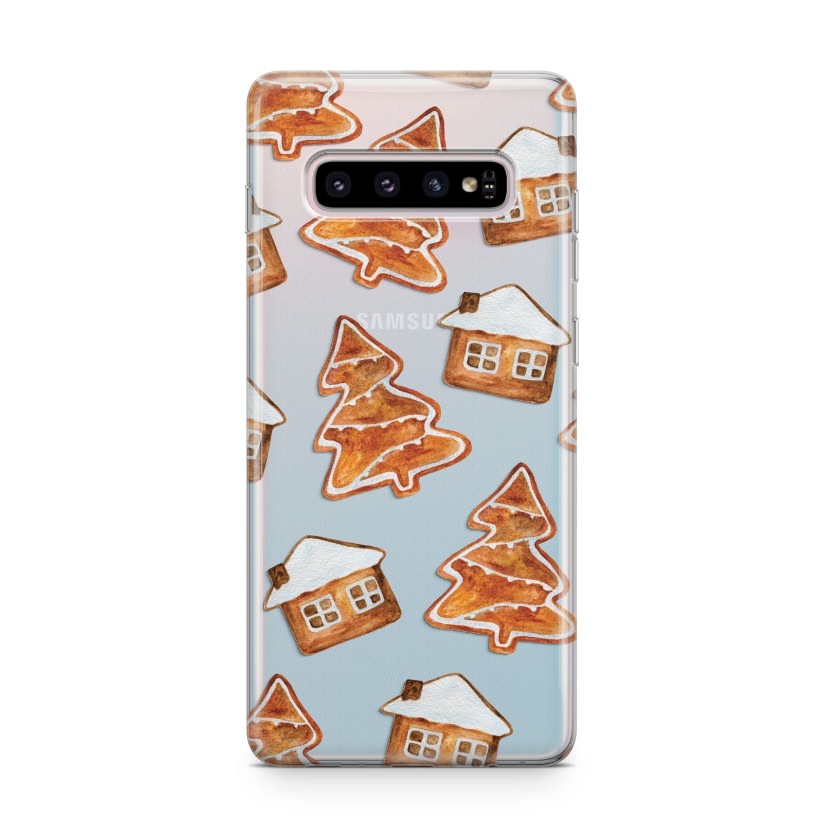 Gingerbread House Tree Samsung Galaxy S10 Plus Case