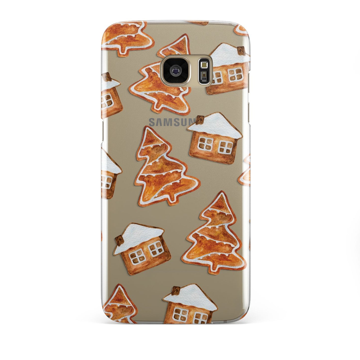 Gingerbread House Tree Samsung Galaxy S7 Edge Case