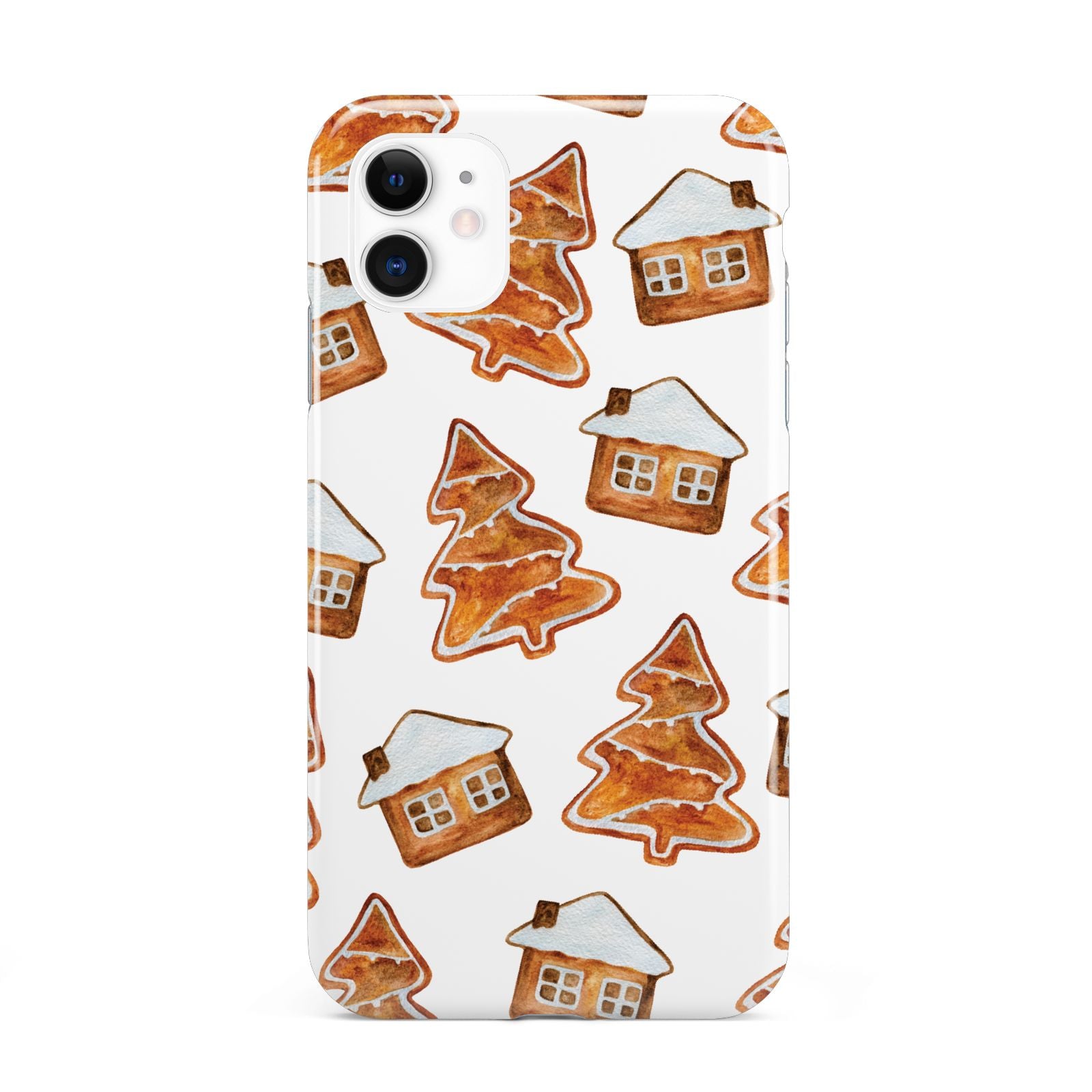 Gingerbread House Tree iPhone 11 3D Tough Case