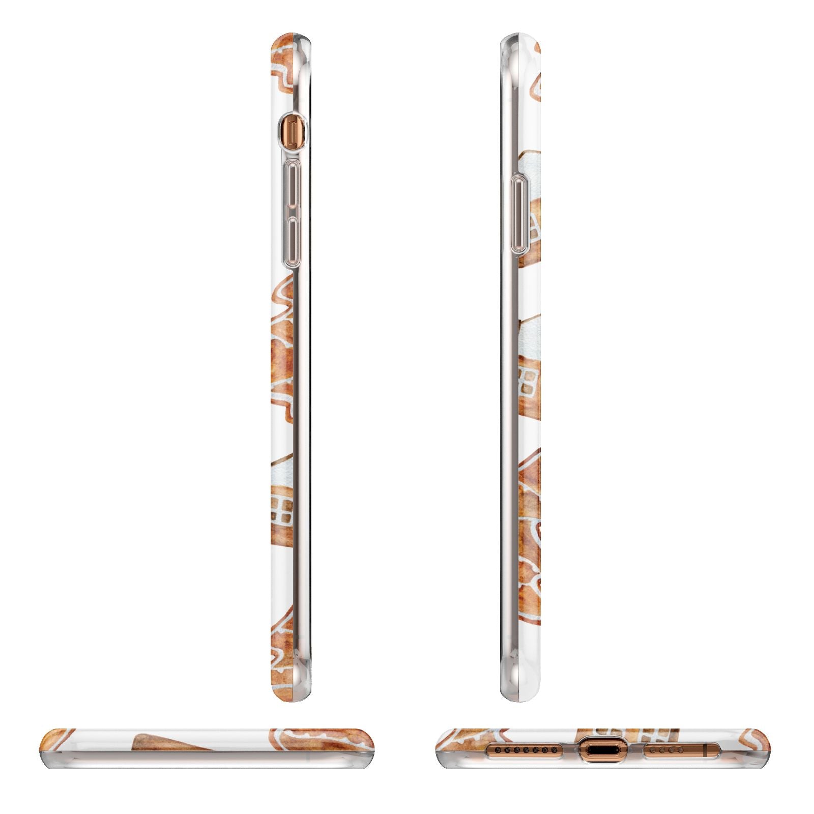 Gingerbread House Tree iPhone 11 Pro Max 3D Tough Case Angle Images