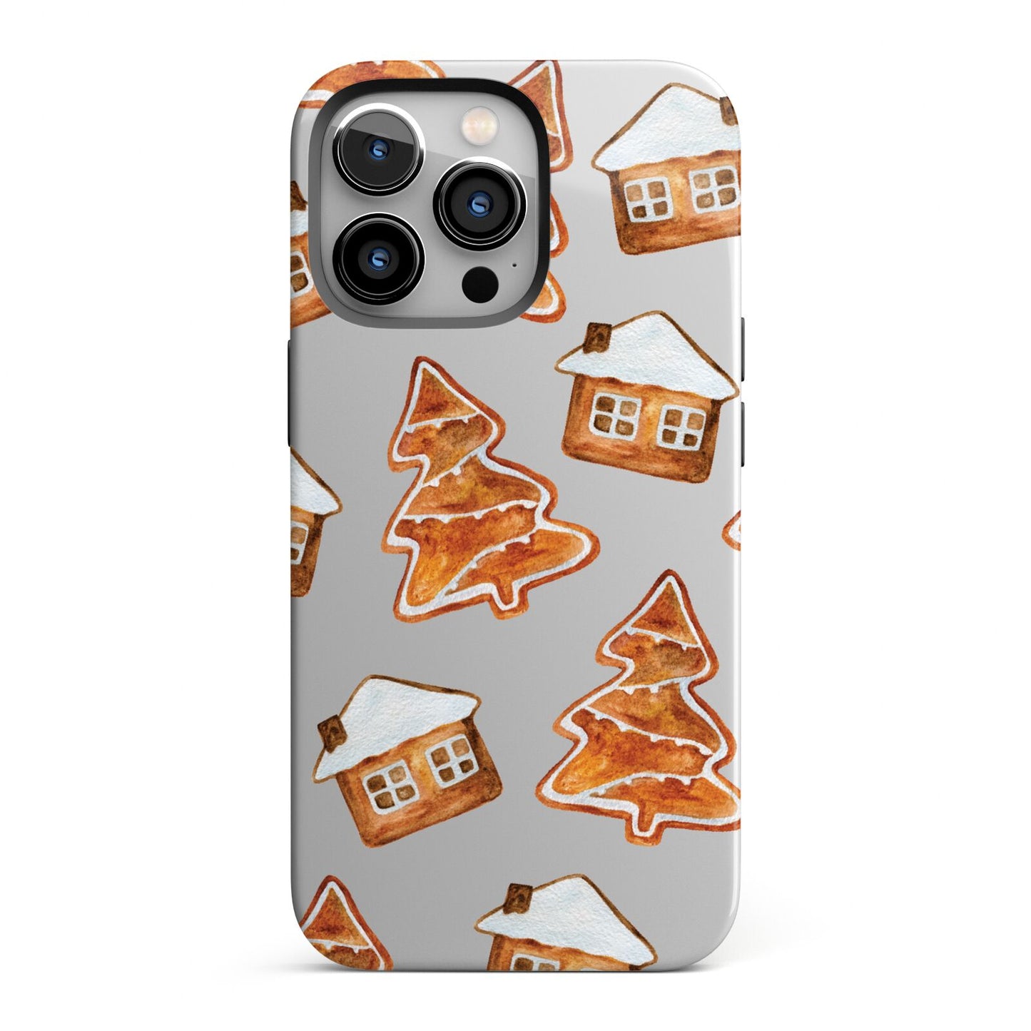 Gingerbread House Tree iPhone 13 Pro Full Wrap 3D Tough Case