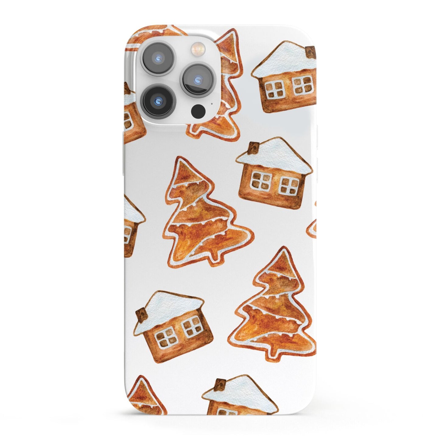 Gingerbread House Tree iPhone 13 Pro Max Full Wrap 3D Snap Case