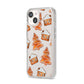 Gingerbread House Tree iPhone 14 Clear Tough Case Starlight Angled Image