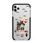 Girl Witch Apple iPhone 11 Pro Max in Silver with Black Impact Case
