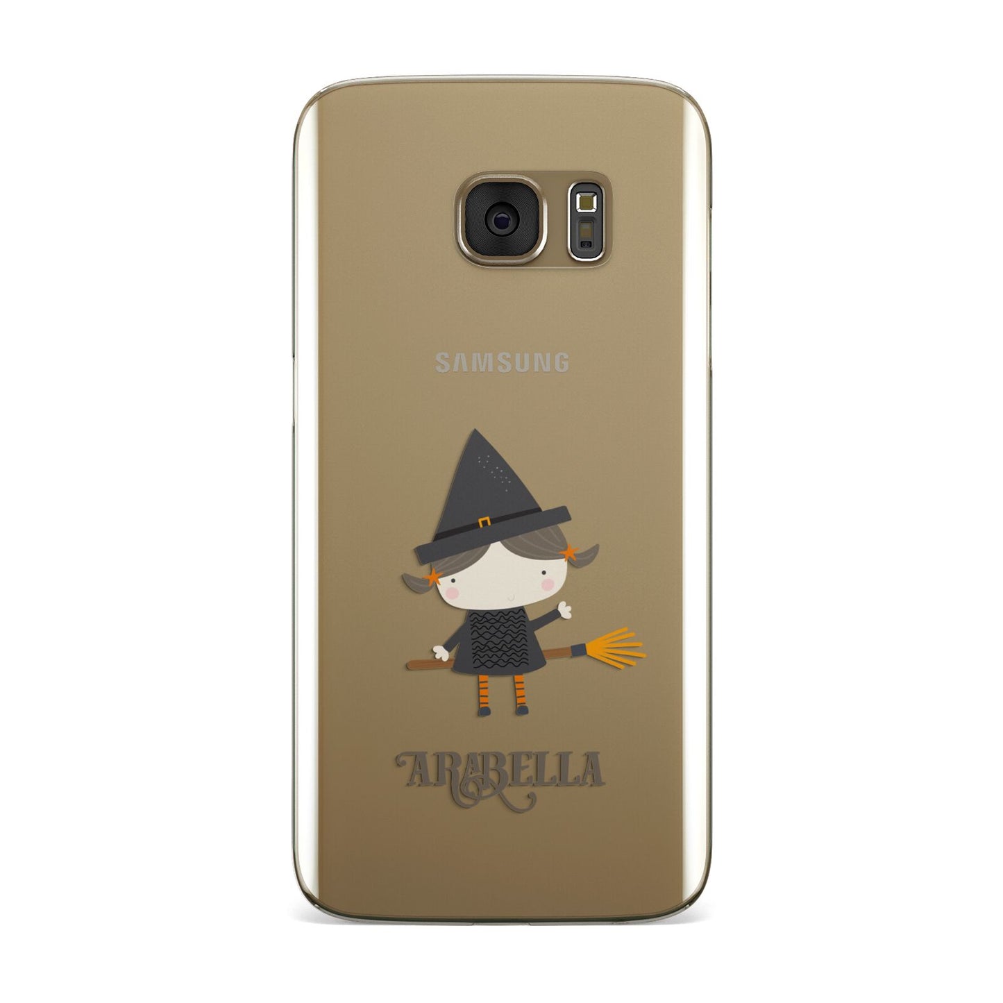 Girl Witch Personalised Samsung Galaxy Case