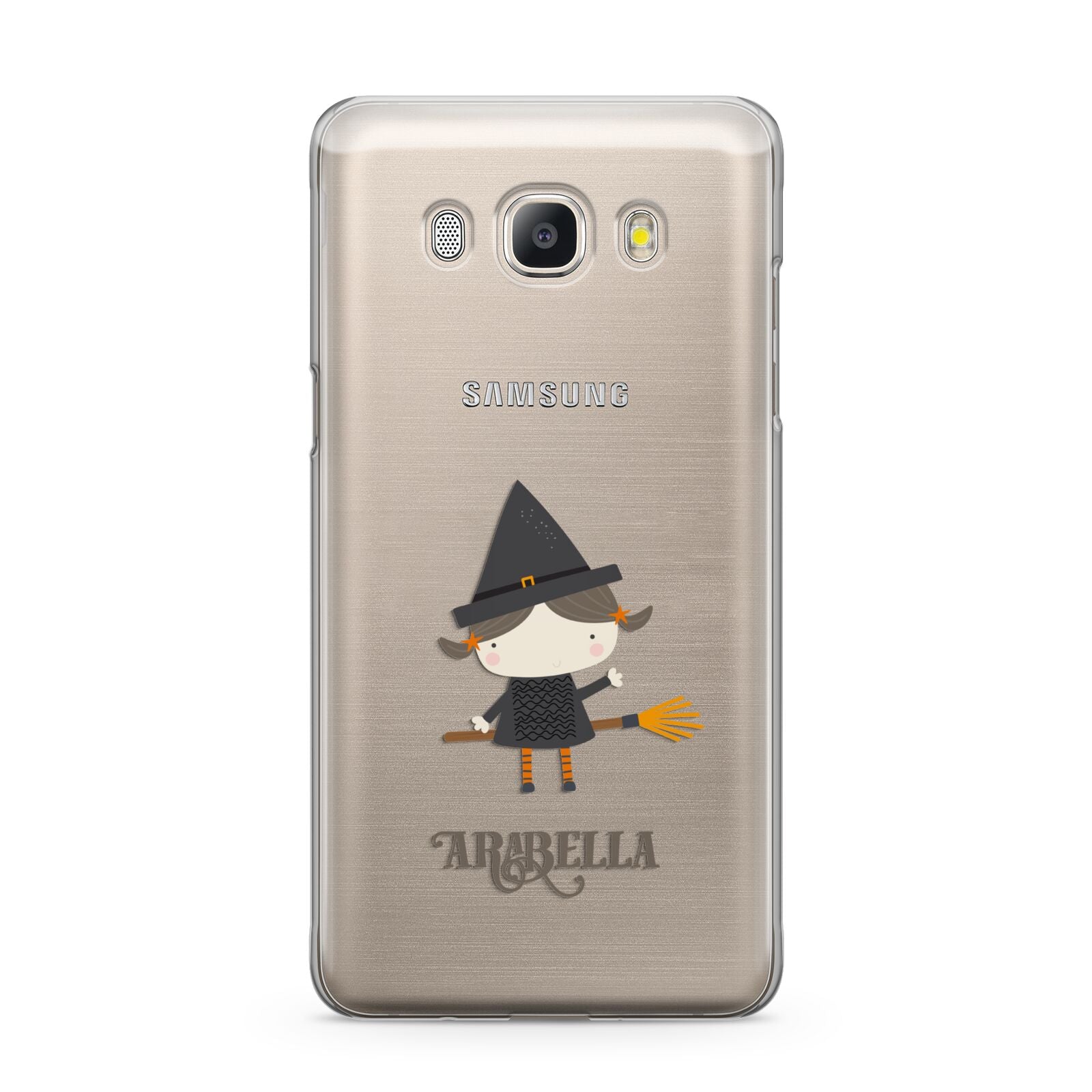 Girl Witch Personalised Samsung Galaxy J5 2016 Case