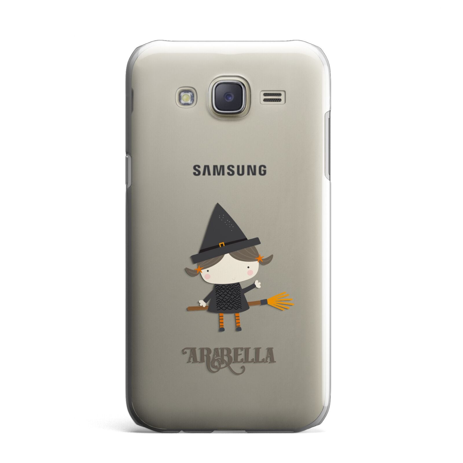 Girl Witch Personalised Samsung Galaxy J7 Case