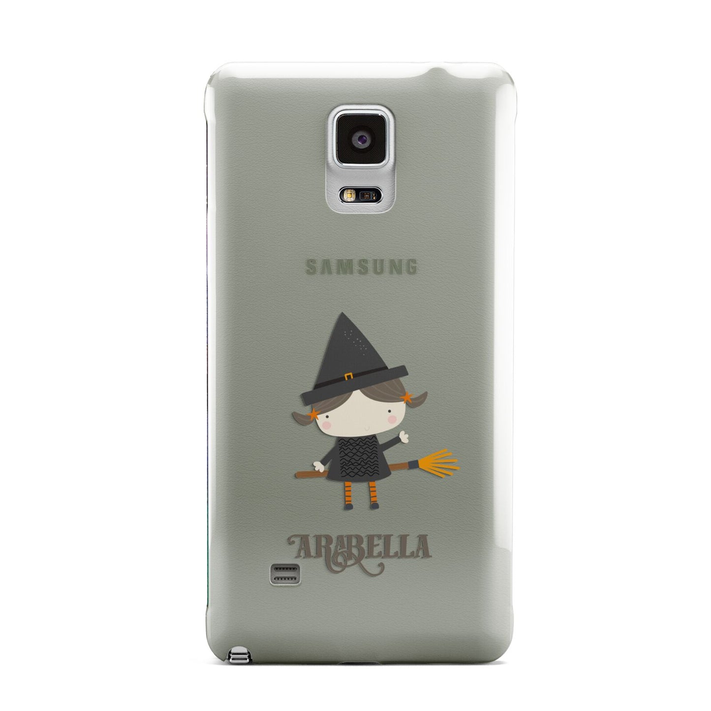 Girl Witch Personalised Samsung Galaxy Note 4 Case
