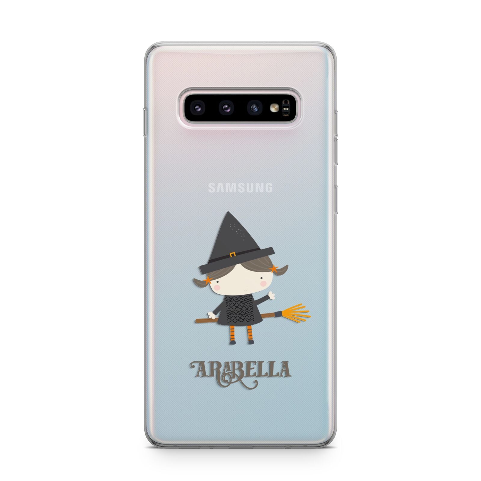 Girl Witch Personalised Samsung Galaxy S10 Plus Case