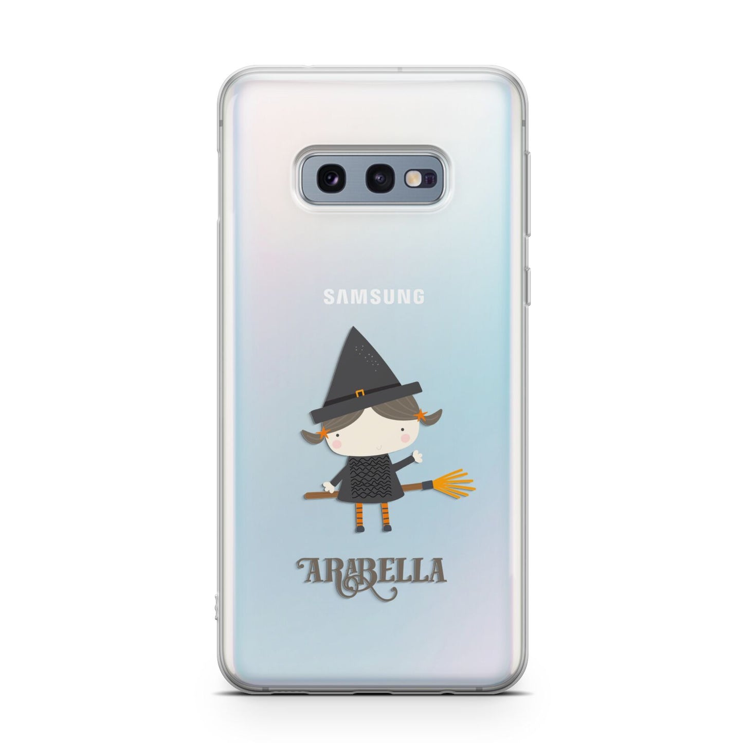 Girl Witch Personalised Samsung Galaxy S10E Case