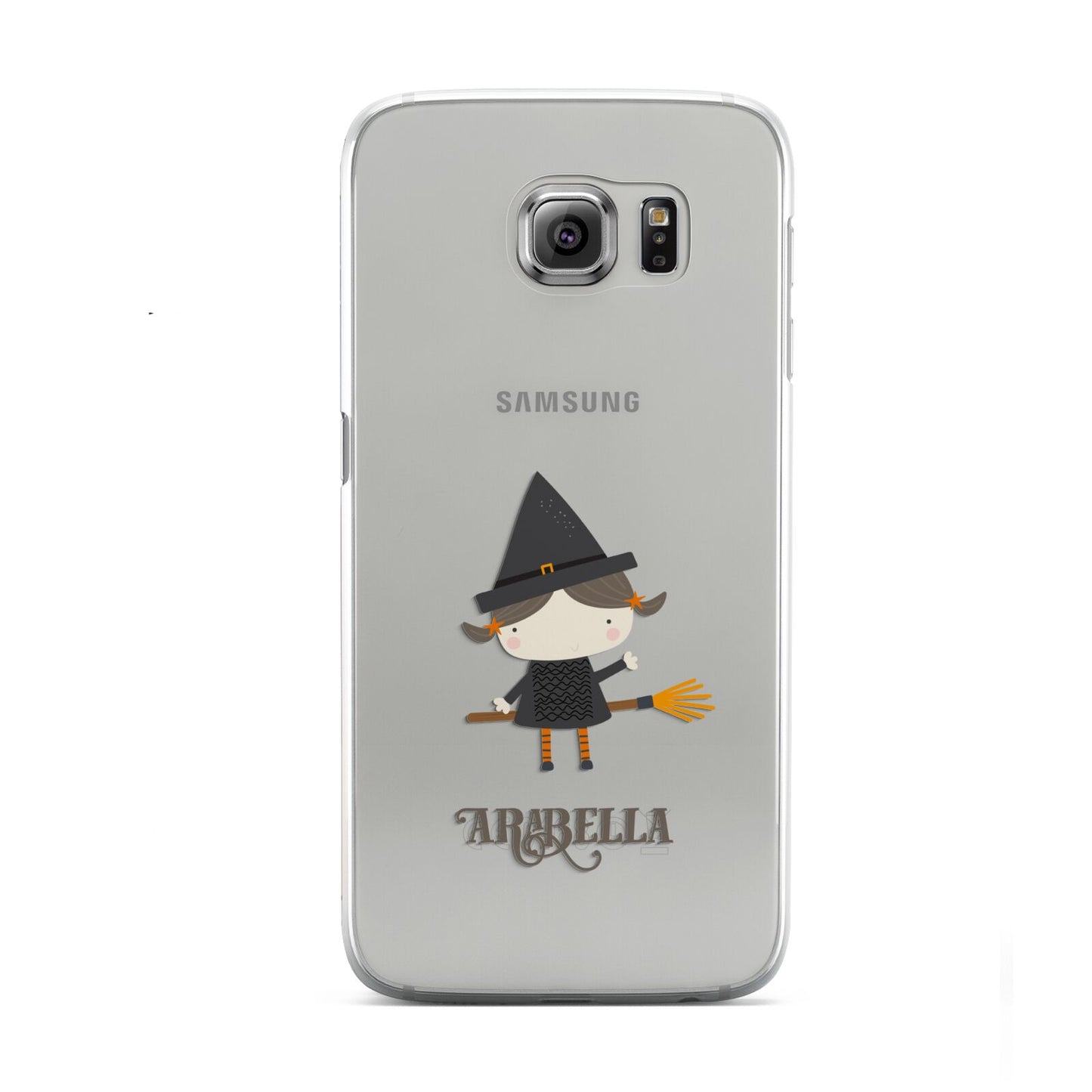 Girl Witch Personalised Samsung Galaxy S6 Case