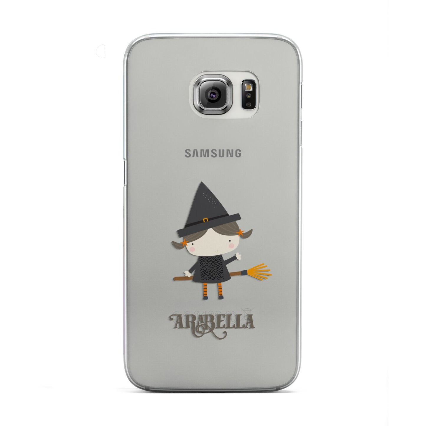 Girl Witch Personalised Samsung Galaxy S6 Edge Case